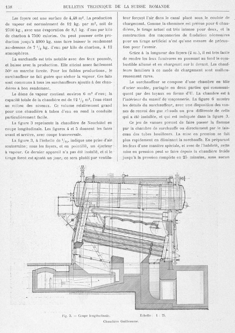 Usine électrique à vapeur de Neuchâtel /Dampfkraftwerk Neuenburg NE