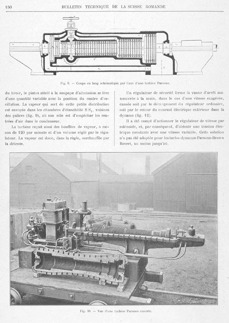 Usine électrique à vapeur de Neuchâtel /Dampfkraftwerk Neuenburg NE