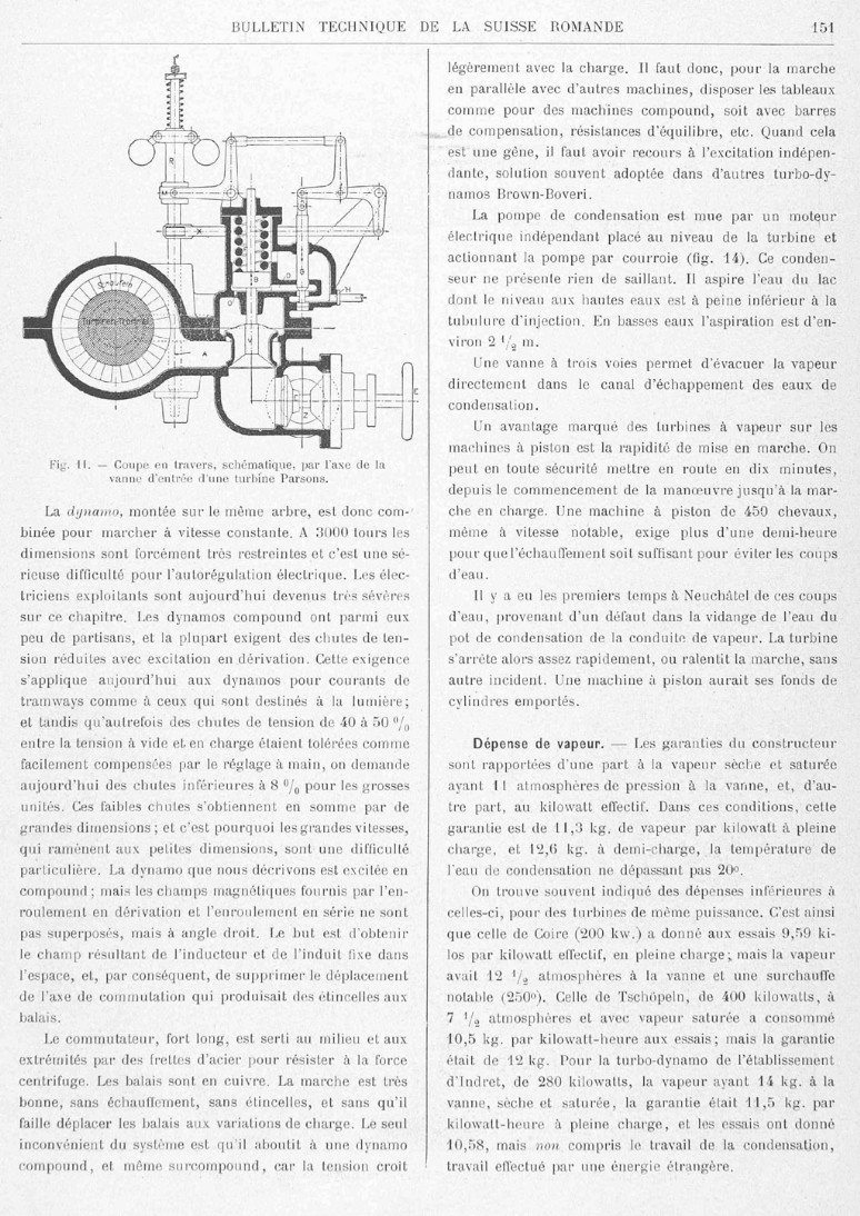 Usine électrique à vapeur de Neuchâtel /Dampfkraftwerk Neuenburg NE