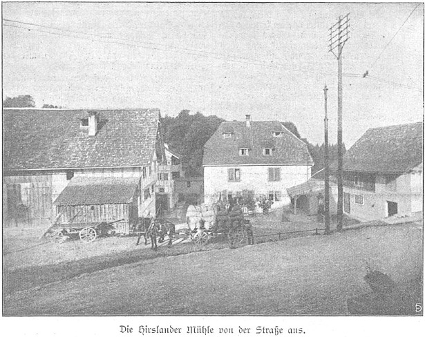 Zürich ZH Mühle Hirslanden um 1900